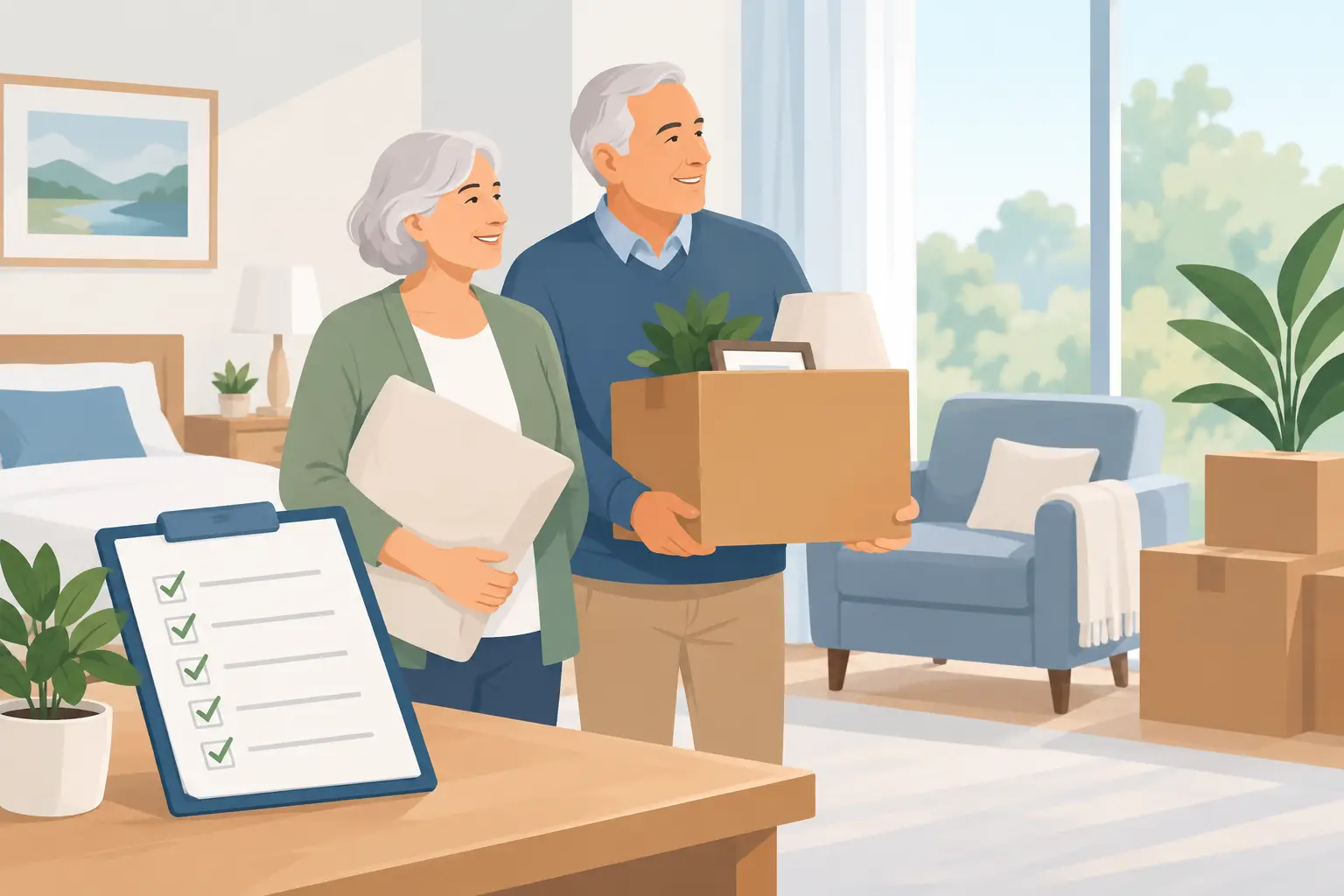 Senior Living Move In Checklist for a Calmer Start
